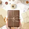 Papel Pera Cor Marrom Wx 17g Papel de Embrulho à Prova de Umidade para Doces de Presente Papel de Cópia Decorativo Marrom