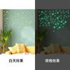 Amazon Adesivo fluorescente de ponto de luz azul luminosa transfronteiriça para quarto infantil Decoração de quarto Adesivo de parede luminoso