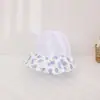 Chapéu de Verão para Bebê com Aba Larga Chapéu de Rede para Menina Boné Infantil Fino Dobrável Chapéu de Pescador para Bebê Proteção Solar