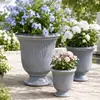 Adornos de Macetas Romanas Estilo Americano, Macetas Trofeo, Arcilla de Magnesio Decoraciones de Boda de Alta Gama, Decoraciones de Entrada para Jardines y Entradas de Villas