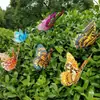Arranjo de Flores Borboleta 17cm com Borboletas Artificiais 3D para Decoração de Jardim, Área Turística, Eventos e Shoppings