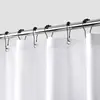 Cortina de Ducha Impermeable Teñida de Tela Cepillada Transfronteriza para Baño, Mampara de Ducha, Exclusivamente para Comercio Exterior, Venta al por Mayor de Cortinas de Ducha
