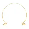Nuevo Marco Circular Redondo de Tubo Único para Boda, Decoración de Fondo, Arco, Puerta de Flores, Marco, Accesorios de Arreglo de Boda