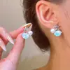 Aretes de Mujer Transfronterizos Europeos y Americanos Nicho Estrella de Mar Cadena Aretes de Diseño de Moda Aretes Versátiles de Alta Gama Frescos