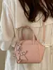 Bolsa de Gran Capacidad Shuai Mi Jia para Mujer Verano 2026 Nueva de Moda Elegante Bolso de Axila con Tacto Simple y de Alta Calidad, Bolso de Hombro Único