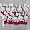 Llavero de Animales del Zodiaco de Dibujos Animados Tejido a Mano Colgante de Muñeca de Hilo Accesorio para Bolso Decoración Linda Creativa