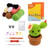 Amazon Hot Crochet Material Bag Plant Series Worsted Tub Tecido DIY Ornamentos Suporte para Cabelo