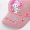 Sombrero de invierno nuevo ins pana luces gorra de béisbol para niños caricatura kulomi gorro cálido para exteriores