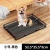 Banheiro Personalizável para Cães de Porte Grande, Tamanho Extra Grande, Limpeza Automática de Fezes de Cachorro, Bacia de Fezes Anti-Pisoteio para Cães