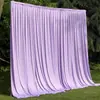 Tecido translúcido de fundo, tecido elástico, cortinas de seda de leite, decorações de casamento, tecido para fundo, montagem de palco, dropshipping transfronteiriço