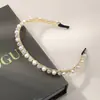 Estilo Coreano Retro Luxo Leve High-End Corrente de Pérolas de Cristal Exquisita Tiara de Cabelo para Adultos Acessório de Cabelo com Strass Prensado para Mulheres