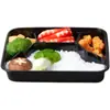 Caja de almuerzo desechable de cuatro compartimentos, cinco compartimentos, caja de embalaje para llevar de tres compartimentos, caja para comida rápida con compartimentos, caja de almuerzo bento transparente, plato