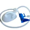 Suministro de Orinales Pe Pequeños Unisex de 2000 ml, Contenedores de Plástico Translúcido de Grado Hospitalario con Esterilización a Alta Temperatura y Conexiones