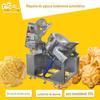 Máquina de Pipoca Automática Planetária Esférica Wok Comercial Elétrica Linha de Produção de Pipoca