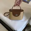Moda 2026 Nova Bolsa de Mão Casual Retrô de Verão Bolsa Transversal Simples Tendência Bolsa Quadrada Pequena Casual