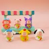 Decoração de Carro Criativa Fofa de Desenho Animado, Brinquedo Tendência Luminoso, Ornamento de Mesa de Resina 3D Fofo, Brinquedo Infantil Saco Surpresa