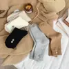 Meias Femininas de Outono e Inverno Cor Sólida Forradas com Lã Grossas Quentes Cano Médio Estilo Japonês Coração Inverno Terry Slouch Meias para Gestante