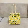 Bolsa para Fiambrera Estilo Japonés Bolsa Bento Bolsa de Almacenamiento con Cordón Bolso Lindo Bolso de Mamá Bolsa de Lona