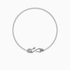 Anel de Diamante Vento Carta Personalidade Nicho Tendência Cool Colar Cobra Espírito Neutro Simples Colar Clavícula Tendência TK