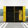 Gabinete de Almacenamiento para Plaza de Estacionamiento, Gabinete de Herramientas de Ferretería a Prueba de Humedad y Antirrobo para Garaje Subterráneo, Gabinete de Almacenamiento para Equipo de Pesca, Camping y Varios, Gabinete con Contraseña