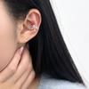 Love Rocky S925 Prata Esterlina Fresco Doce Ins Estilo Nicho Design Sense Hollow Bow Ear Clip M05732