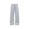 Calça Jogger Masculina Auticup Três Agulhas Cinco Fios Lyocell Camada de Ar Refrescante Desconstruída Perna Reta Drapeada 7A Antibacteriana