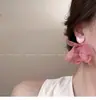 Pendientes de Borla de Uva de Flor de Aguja Plateada Estilo Bosque Tachuelas de Moda Pendientes de Lujo Ligero de Gama Alta con Sentido de Diseño Nicho