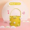 Personalizado Candy Color Handheld Sticky Bag Cartoon Felt Acompanhando Gift Bag Baby Full Moon Um Ano de Idade Banquetes Abraço Balde