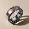 Anillo de Engranaje Personalizado para Hombre Amazon Transfronterizo Anillo de Acero de Titanio Tendencia Hip-hop Europeo y Americano ins Anillo de Dedo Venta al por Mayor