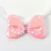 Accesorios para Pasador de Pelo con Lazo Grande de Tela DIY Lentejuelas Perla Mariposa Accesorios para el Cabello Decoraciones para Ropa Accesorios