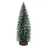 Spot Amazon Bom Desconto Árvore de Natal Pequena Cedro Mini Árvore de Natal Folha de Pinheiro Floco de Neve Mini Árvore de Natal de Mesa