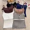 Chal de Tirantes con Diseño de Botones para Mujer Versátil con Almohadillas de Sujetador Incorporadas Adelgazante Favorecedor Se Puede Usar por Fuera Hermosa Espalda Capa Interior Top Cómodo
