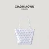 Nova Bolsa de Axila Estilo Ins, Bolsa de Mão de Verão Moda Coreana com Bolinhas, Bolsa Tote de Luxo Nicho para o Dia a Dia para Mulheres