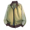 Nueva chaqueta de estilo montañero para pareja con cuatro rayas, chaqueta exterior para hombre para ciclismo y montañismo, prenda exterior holgada y casual