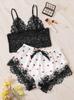 Novo Sexy Lace Chest Wrapping Costura Sexy Lingerie Bra Set Conjunto Sexy de Lingerie Europeia e Americana