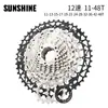 Piñón Volante Sunshine para Bicicleta de Montaña Ultraligero 10/11/12 Velocidades Bicicleta Velocidad Variable Piñón Grande para Subir