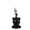 Pendente Zodiacal de Jacarandá Pingente para Celular Pendente de Bolsa Animal Cartoon Pingente Escultura em Madeira Artesanato Ornamentos Cênicos
