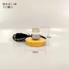 Base de lámpara de mesa de madera maciza base de madera portalámparas enchufable base de tornillo e27 base e14 bricolaje con cable con interruptor base de lámpara de mesa