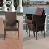 Sillas de Ratán para Exteriores, Balcón Exterior, Patio, Terraza, Sillas de Ratán, Restaurante de Té de Ocio en Jardín Exterior, Mesas y Sillas de Cafetería