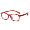 Nuevas gafas de silicona TR90 para niños, gafas ultraligeras para miopía, gafas antiluz azul, gafas de detección avanzada para mujer, venta al por mayor