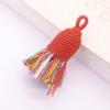 Acessórios Ultra-curtos Pulseira Pingente Colar Pingente Borla Estilo Étnico de Xizang Fio de Algodão Colorido Borla Curta