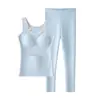Ropa interior térmica deportiva de alta escuela para estudiantes, hermosa espalda, a prueba de impactos, anti-golpes, período de desarrollo, traje de pantalón para niña