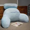 Cojín de Cabecera de Látex Bolsa Suave Almohada de Cintura Respaldo Grande Cojín de Sofá Cojín de Cama Cama Dormitorio Tatami