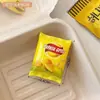 Puesto de Mercado Nocturno Comida y Juego Caricatura Fruta Pasador Infantil Lindo Adorno para el Cabello Modelo de Un Yuan Celebridad de Internet Accesorio para el Cabello Manzana