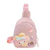Bolsa Infantil Fofa Desenho Animado Pelúcia Porta-Moedas Meninas Lazer ao Ar Livre Transversal Tendência Bolsa de Peito Venda Direta da Fábrica