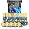 DxzImpuestos No IncluidosLuz Indicadora de Ancho LED para Coche T10 7020 Decodificación Luz de Techo W5W Bombilla para Luz de Matrícula
