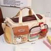 Bolsa de Viagem, Leve, Grande Capacidade, Bolsa para Esportes e Fitness de Curta Distância, Bolsa de Mão Portátil para Bagagem de Bordo, Bolsa de Maternidade, Bolsa de Armazenamento para Mulheres