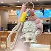 Llavero Colgante de Dibujos Animados Imitación Oro 999 Estilo Perlas de Agua Souvenir Decoración para Bolso de Teléfono Móvil Pequeño Regalo Venta al por Mayor