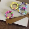Lazos de Pelo Divertidos y Coloridos con Forma de Intestino de M&M Lindas Gomas para el Pelo Infantiles Ins Caricatura Versátiles Lazos para Moños de Niña Pequeña
