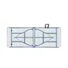 Mesa plegable de moldeo por soplado portátil para exteriores Mesa para entrenamiento y conferencias Mesa para puesto de mercado nocturno Mesa simple para apartamento pequeño